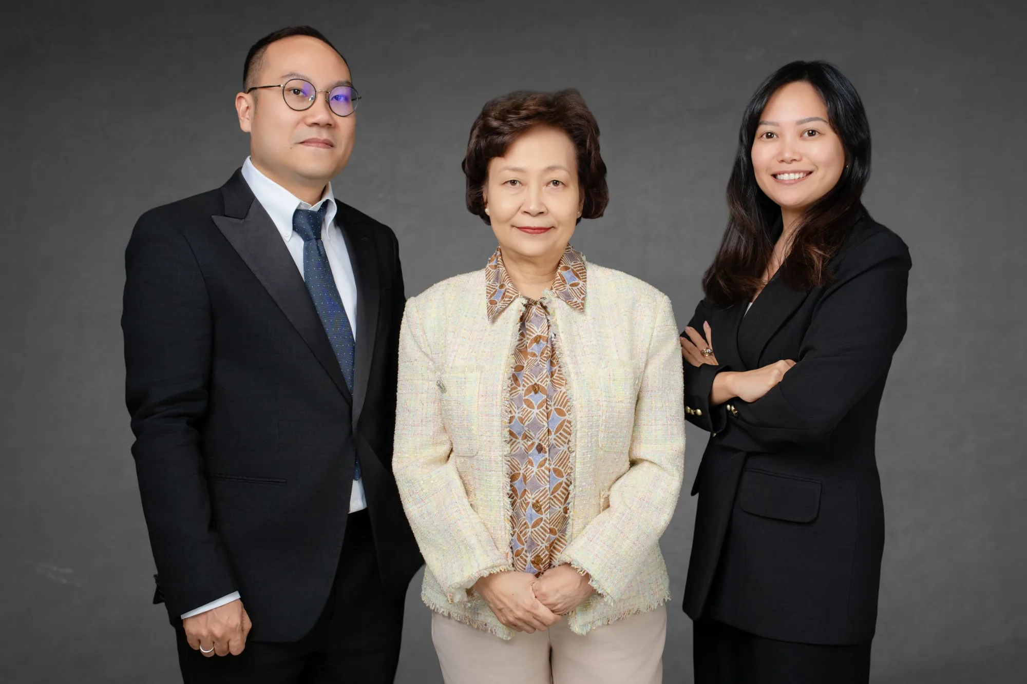 The managing partners of Tanuwijaya & Partners